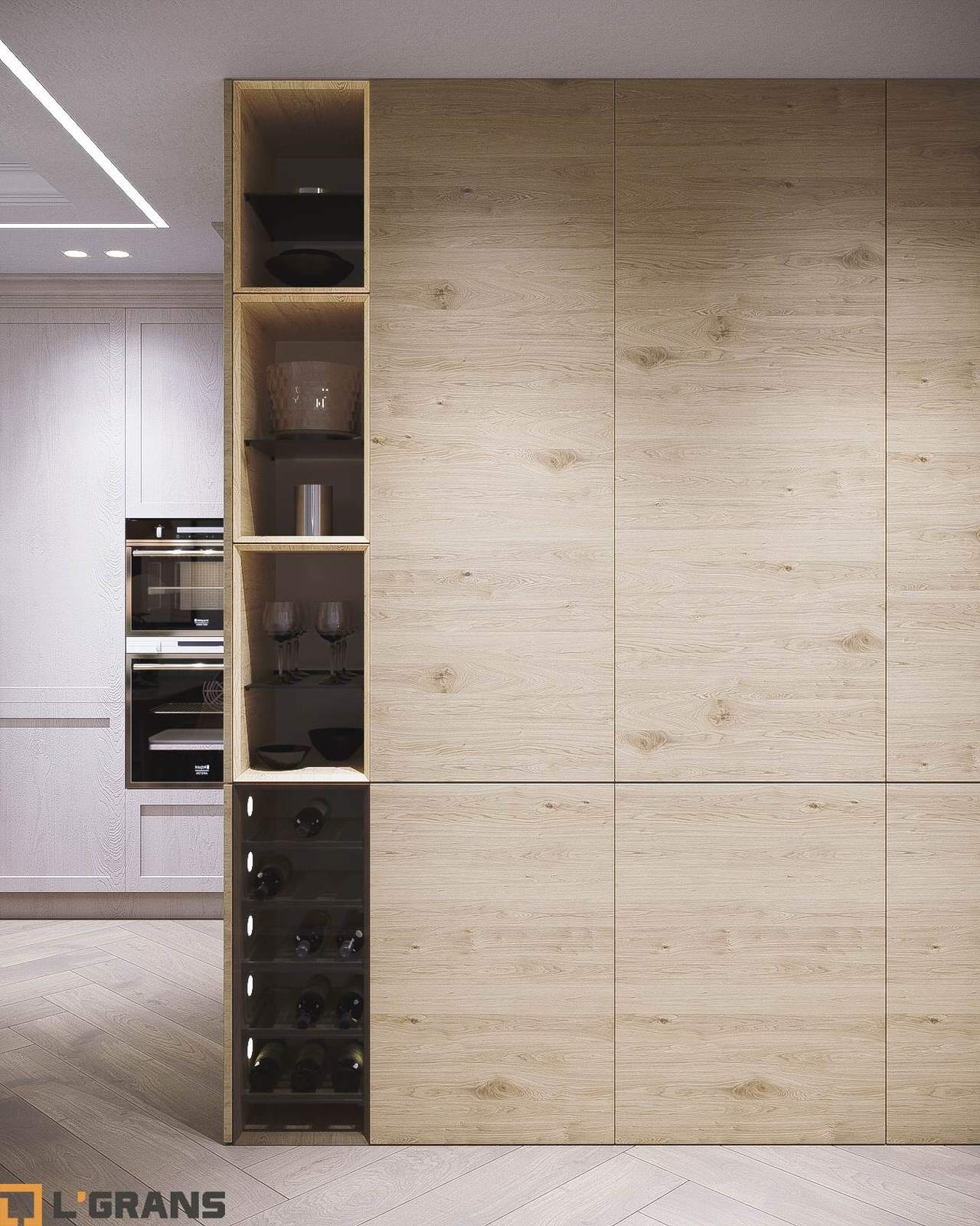 Дизайн проект интерьера квартиры в ЖК Пионерский