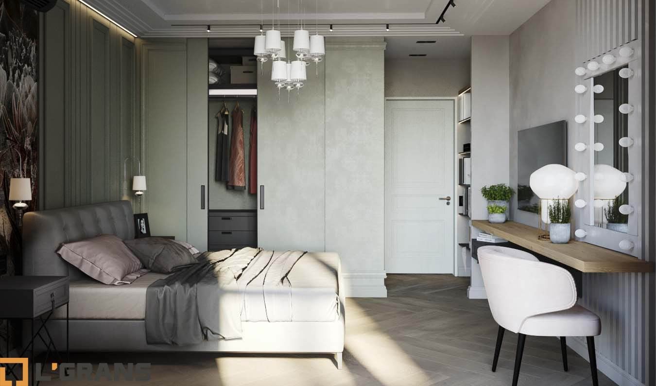 Дизайн проект интерьера квартиры в ЖК Пионерский