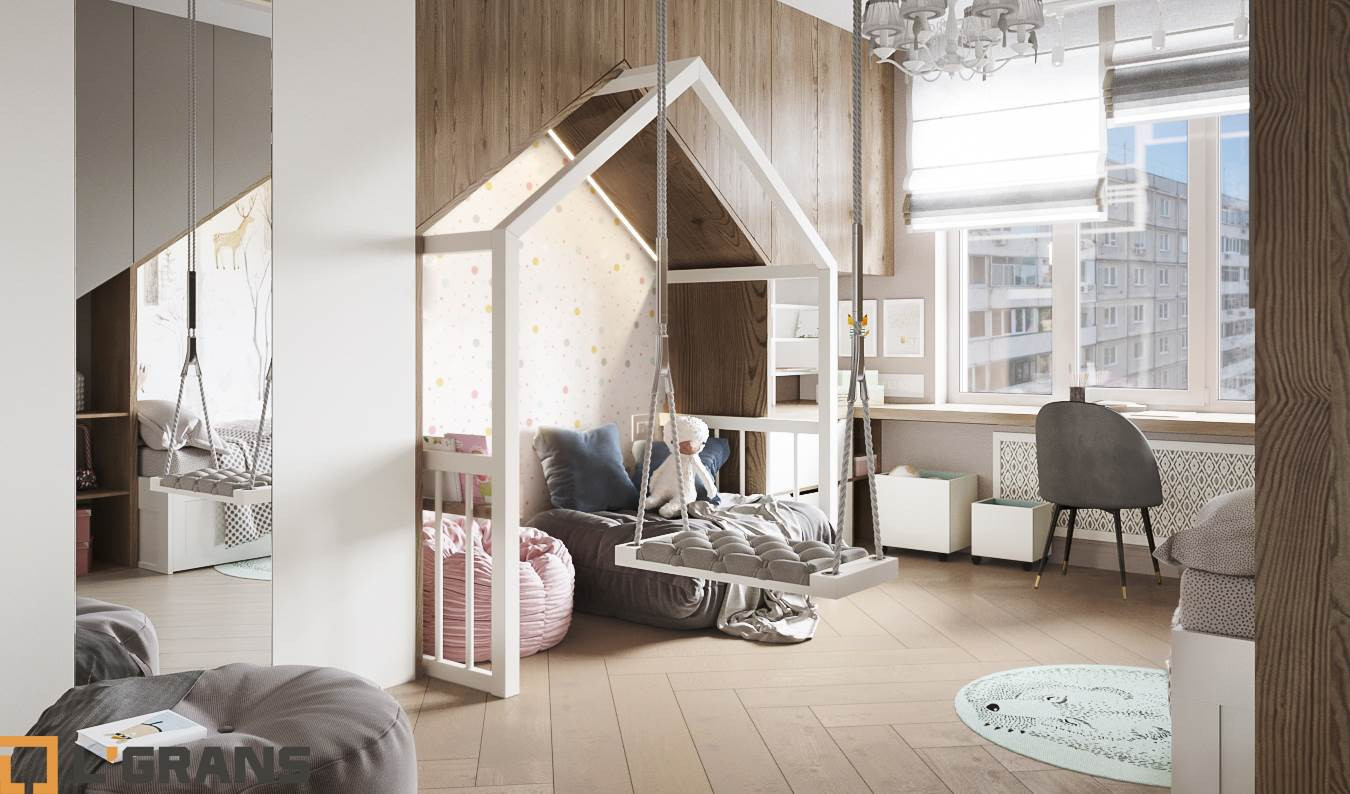 Дизайн проект интерьера квартиры в ЖК Пионерский