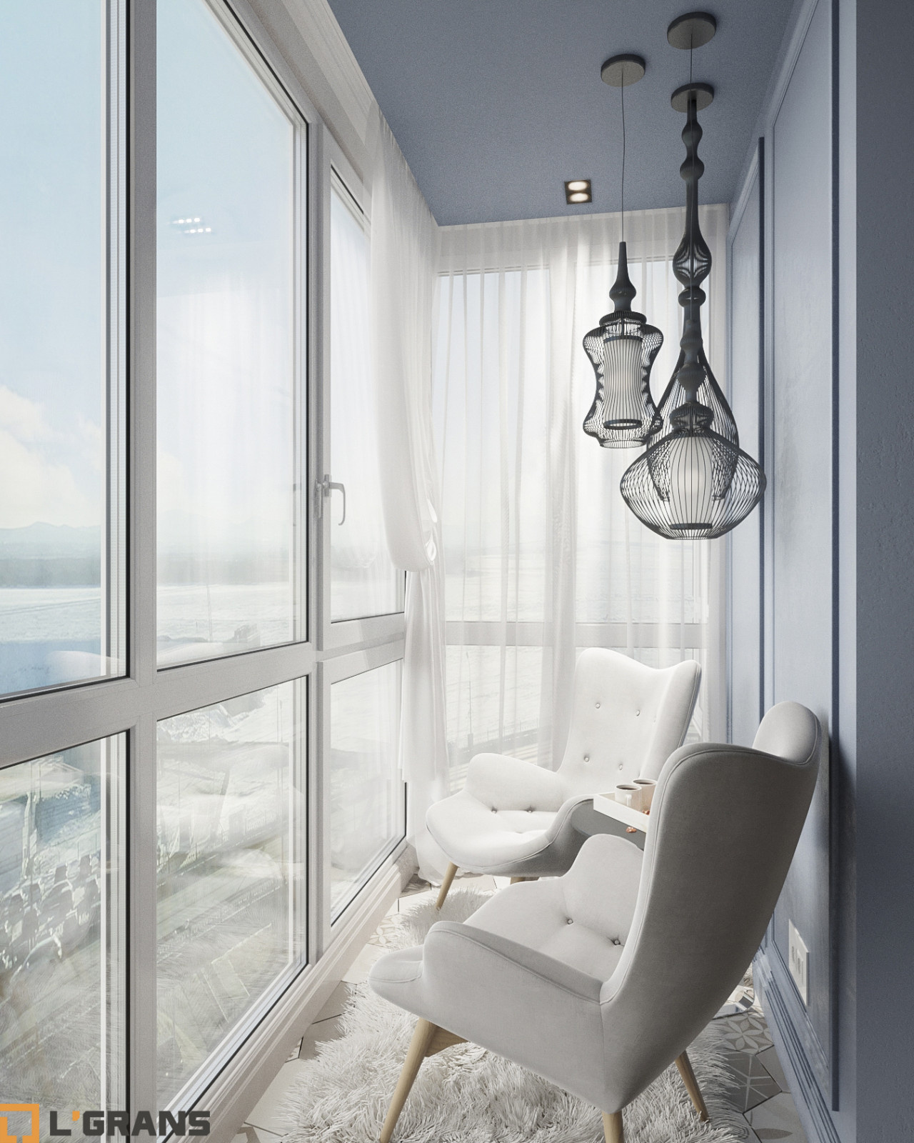 Дизайн проект интерьера квартиры в ЖК Пионерский