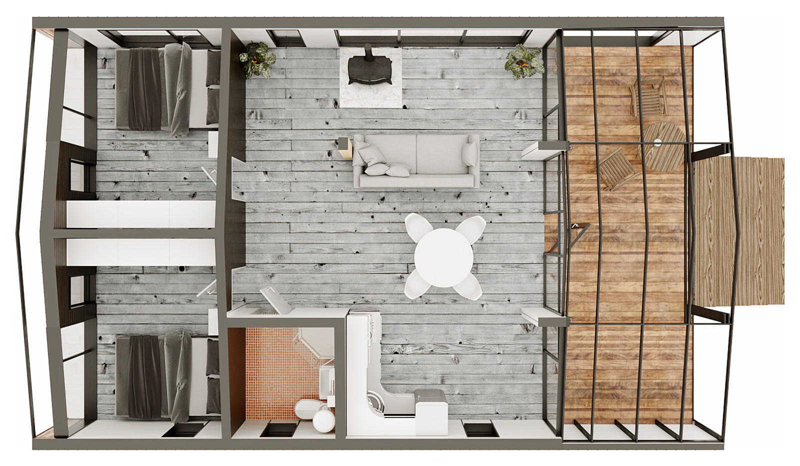 Модульный дом "Статный"