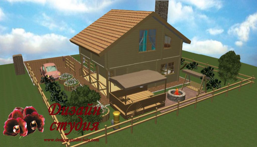 ландшафтный дизайн участка