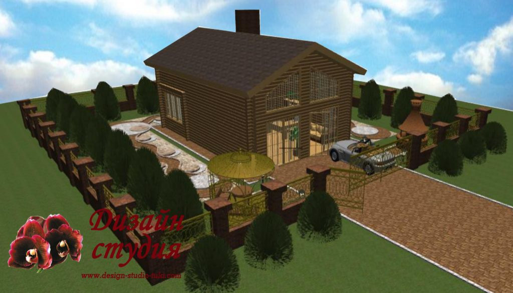 ландшафтный дизайн участка