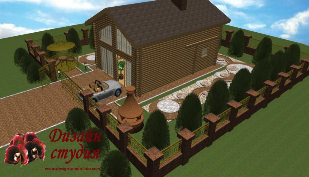 ландшафтный дизайн участка