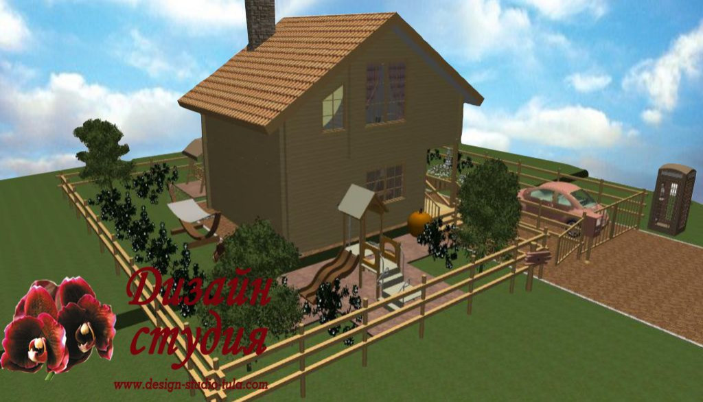 ландшафтный дизайн участка