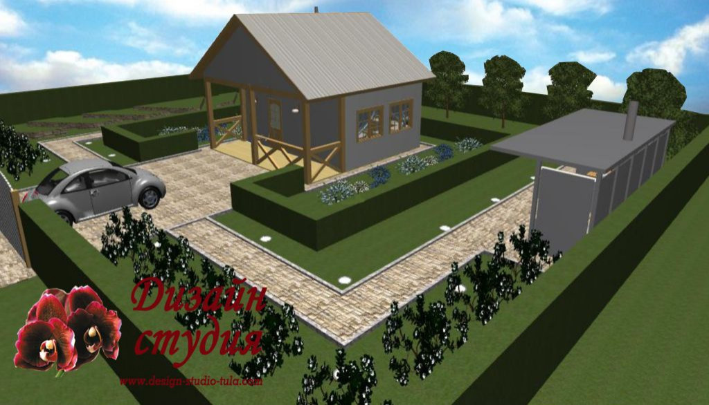 ландшафтный дизайн участка