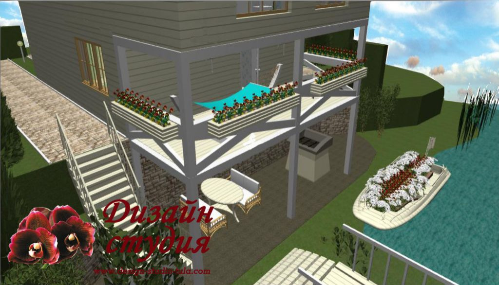 ландшафтный дизайн участка