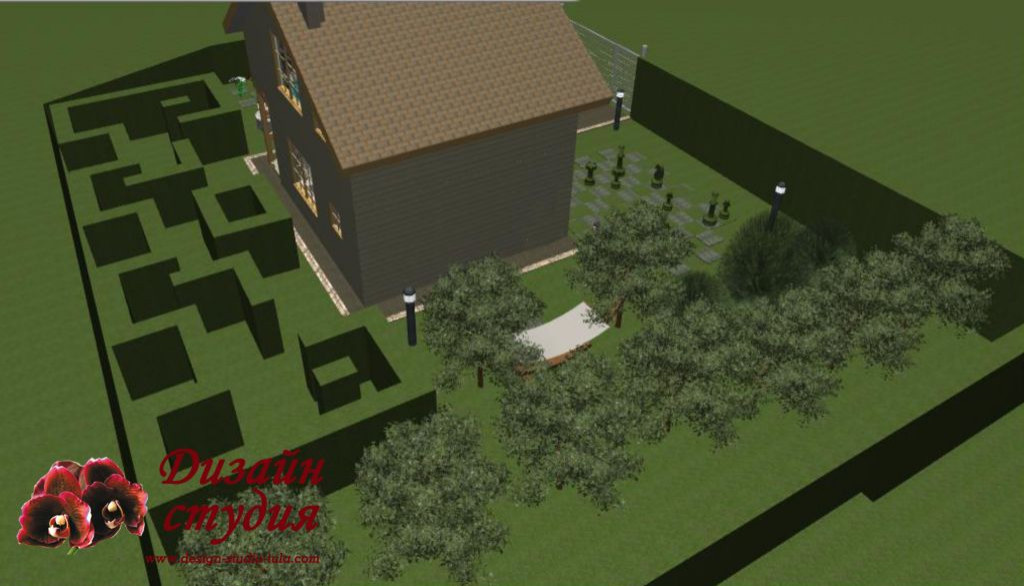 ландшафтный дизайн участка