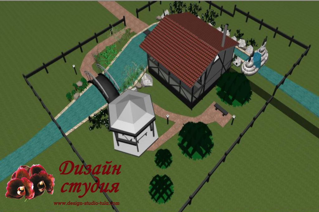 ландшафтный дизайн участка