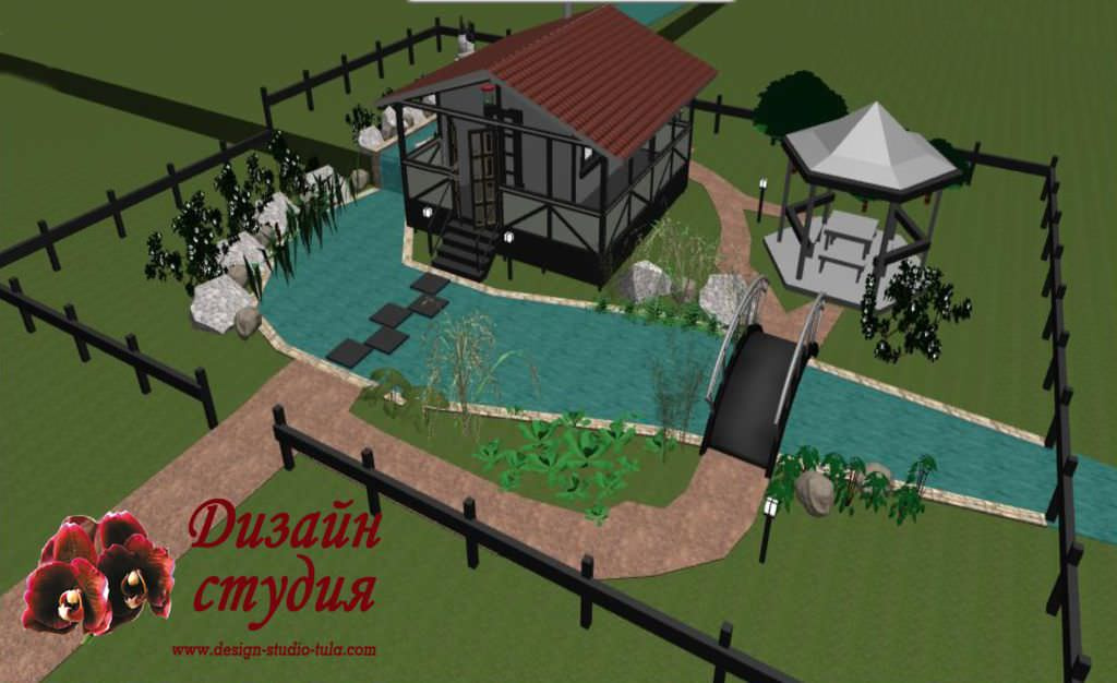 ландшафтный дизайн участка