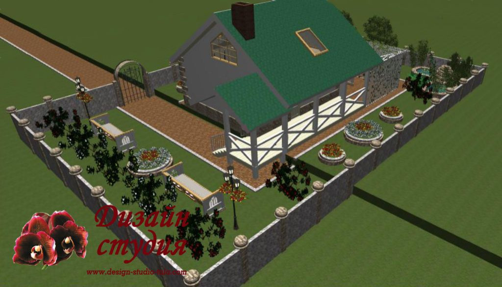 ландшафтный дизайн участка