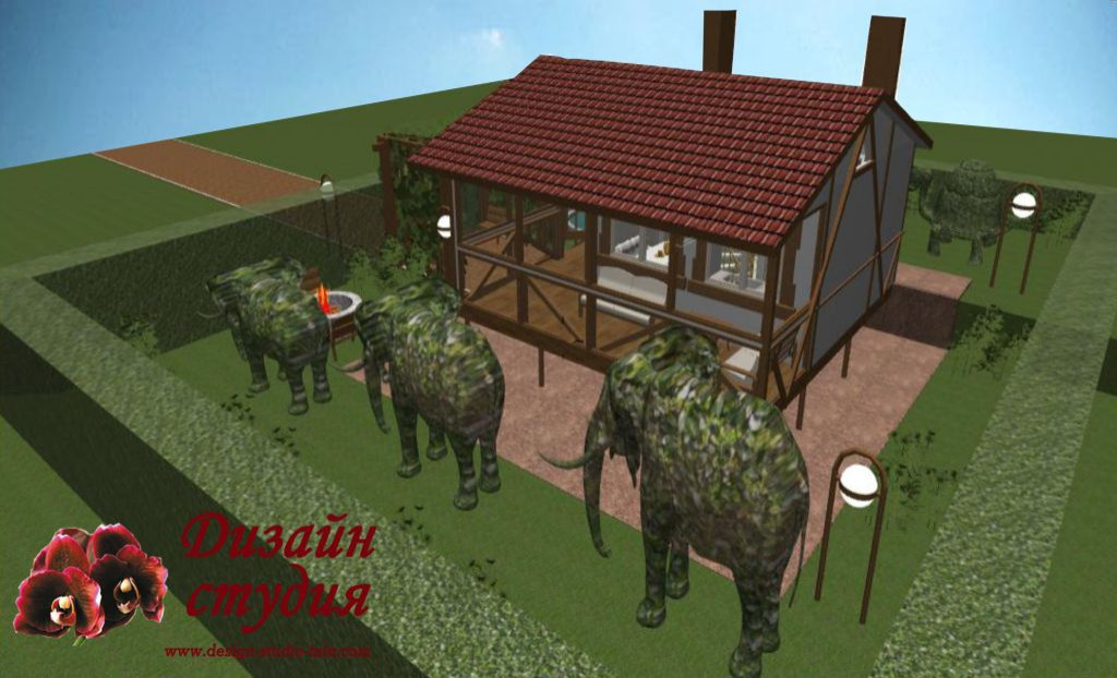 ландшафтный дизайн участка