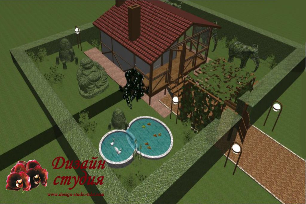 ландшафтный дизайн участка
