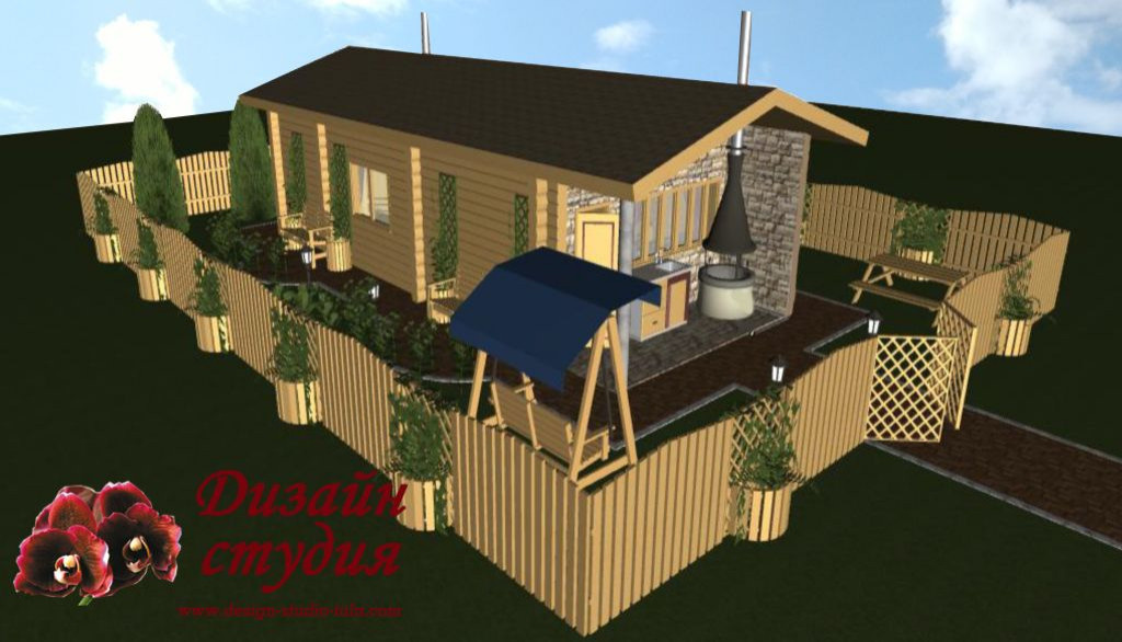 ландшафтный дизайн участка