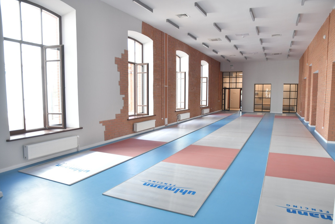 Реализованный проект Центр Фехтования