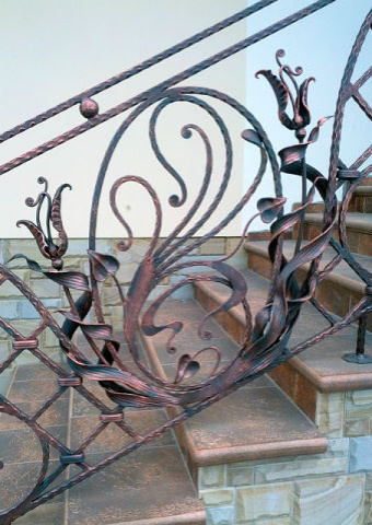 Кованные перила