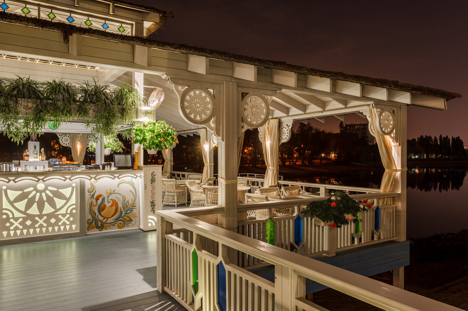 Ресторан "СТАНЪ". Летняя терраса.