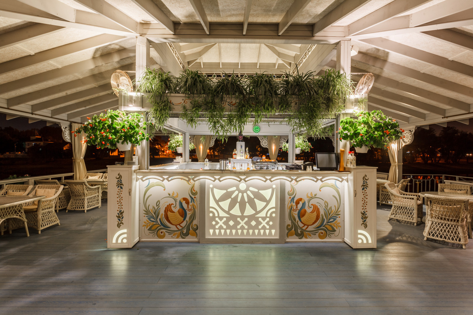 Ресторан "СТАНЪ". Летняя терраса.