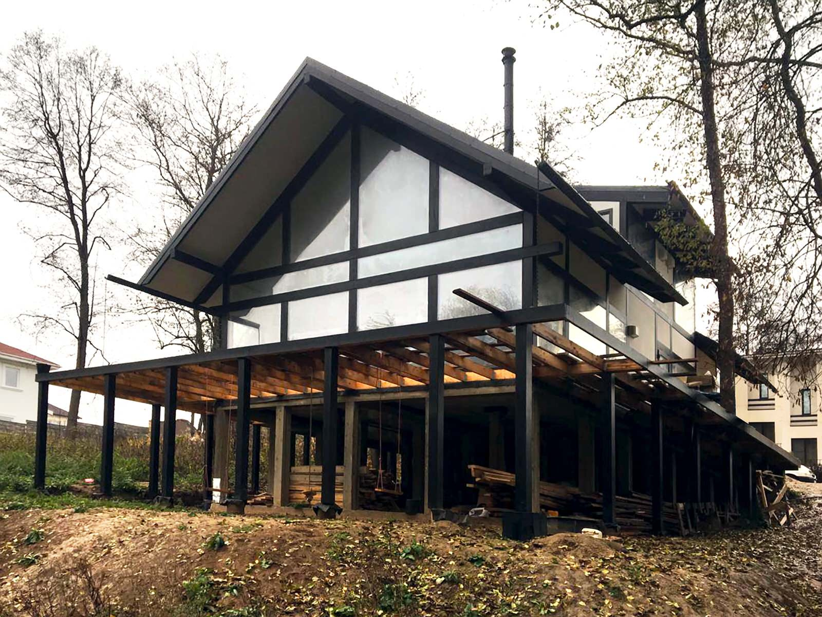 Домокомплекты - фахверк Домогацкого