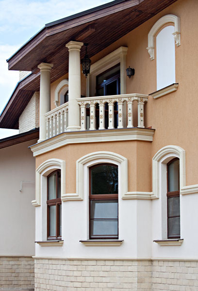 Загородный дом в стиле средиземноморской виллы