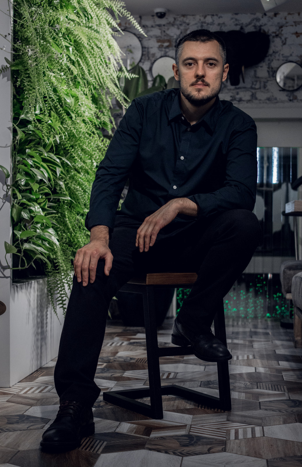 Озеленение интерьера ресторана