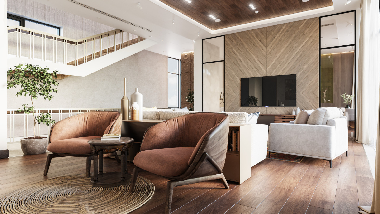 Private House With Traditional Elements
