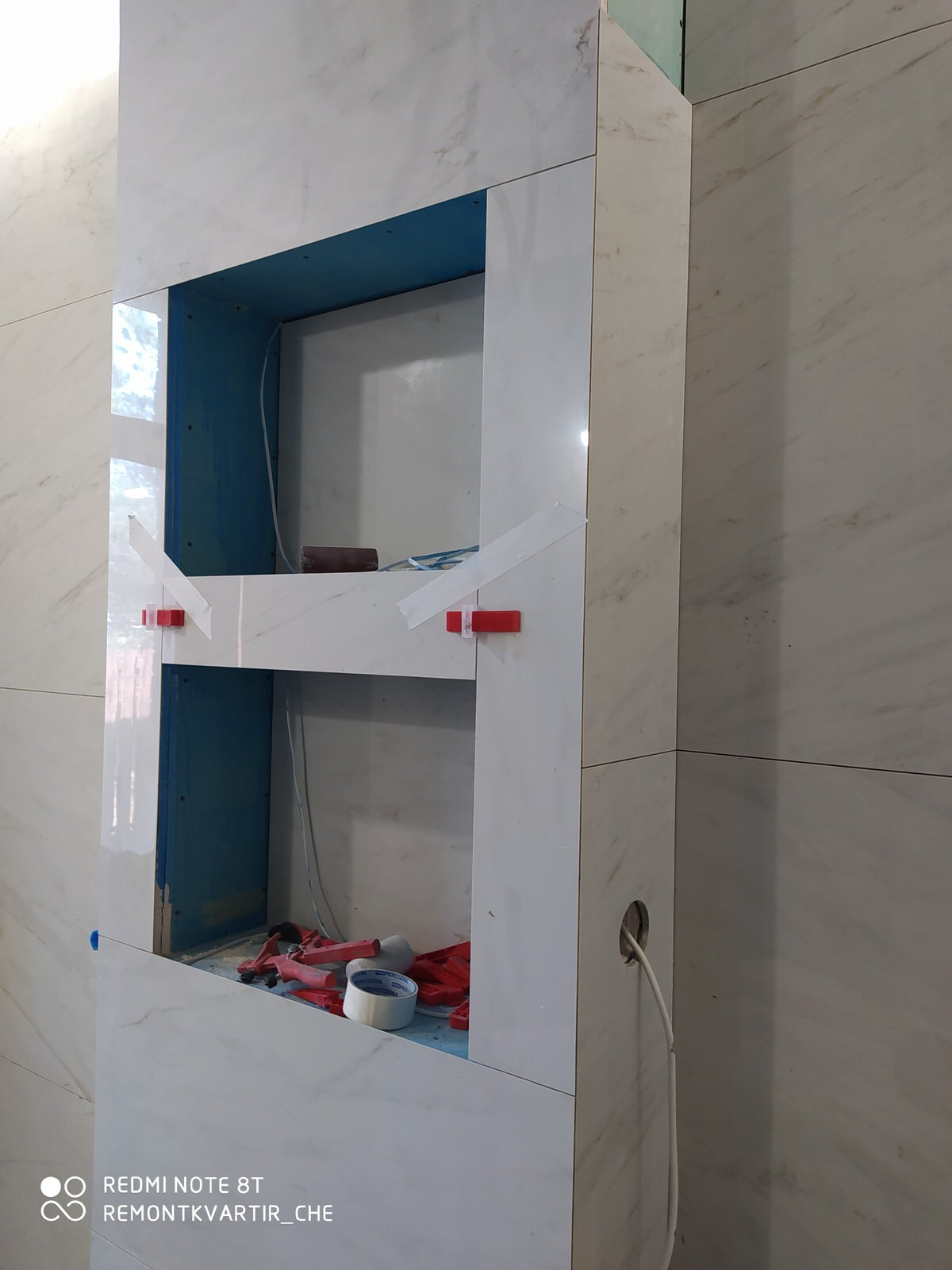 Рабочие фото из проекта КП Охтинский парк