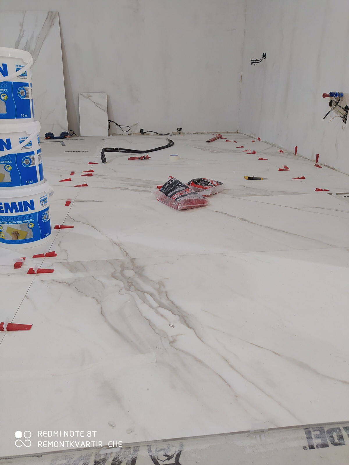 Рабочие фото из проекта КП Охтинский парк