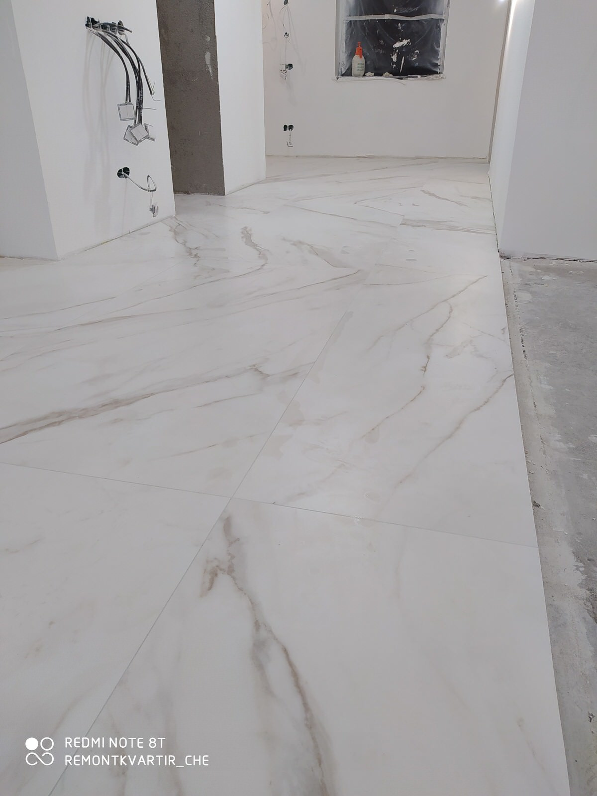 Рабочие фото из проекта КП Охтинский парк