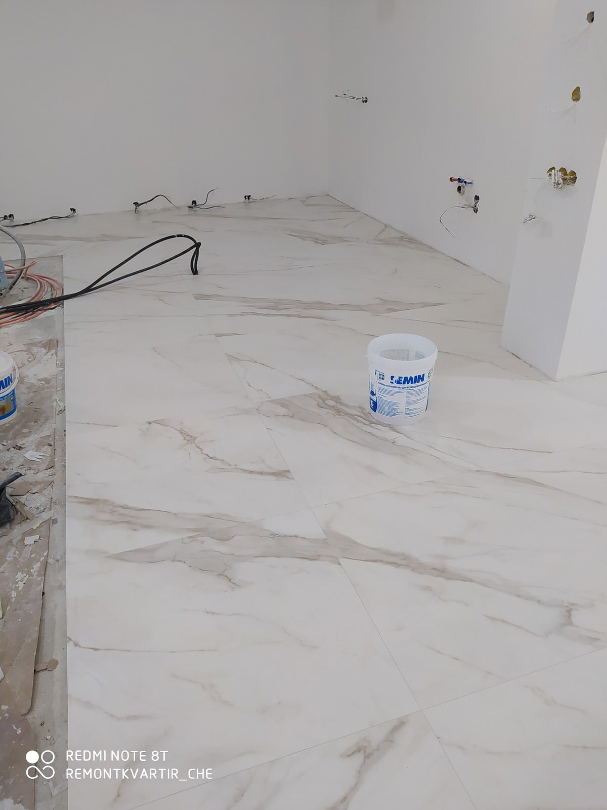 Рабочие фото из проекта КП Охтинский парк