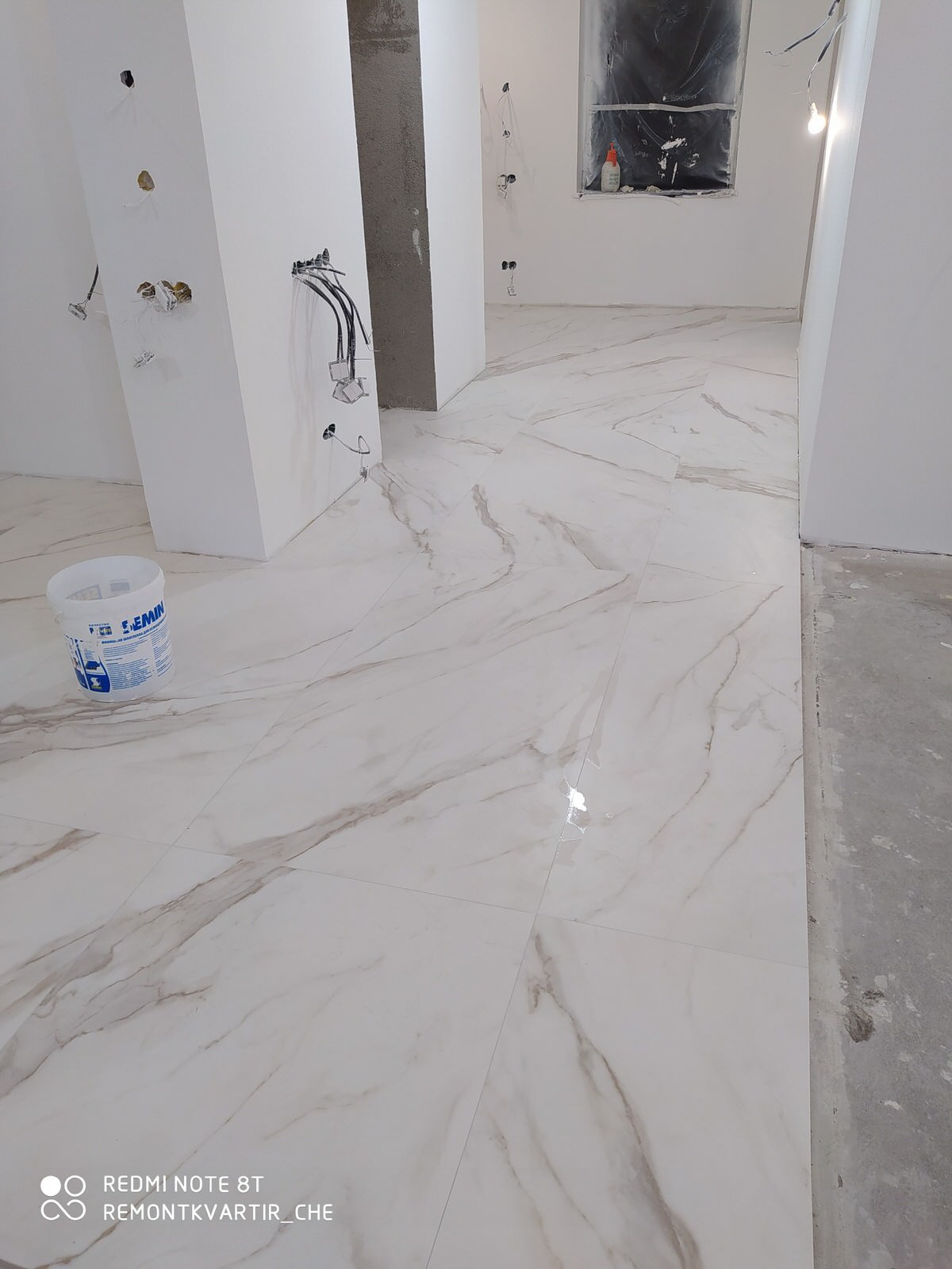 Рабочие фото из проекта КП Охтинский парк