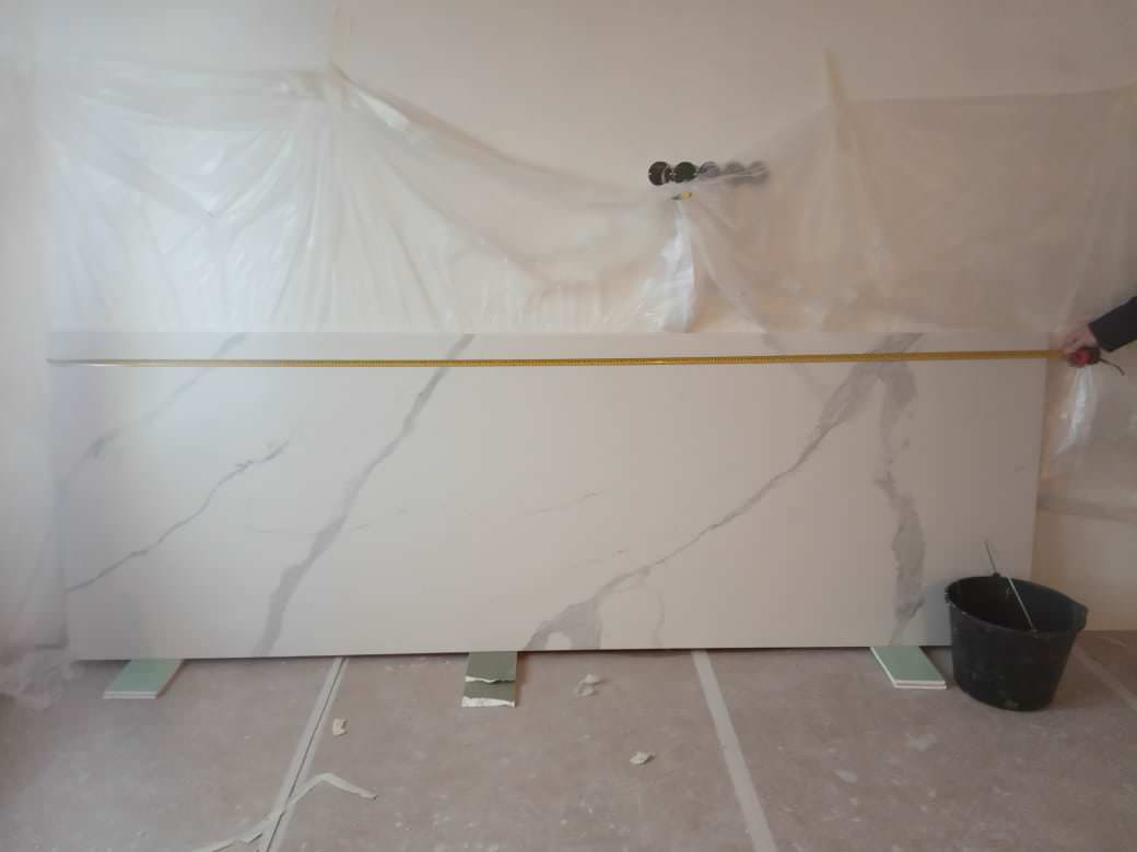 Полы из крупноформатного керамогранита. Ламинам 3000*1000