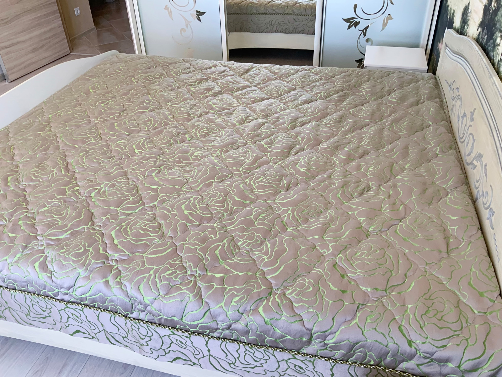 Шторы в спальную комнату квартиры - дизайн, пошив. монтаж.