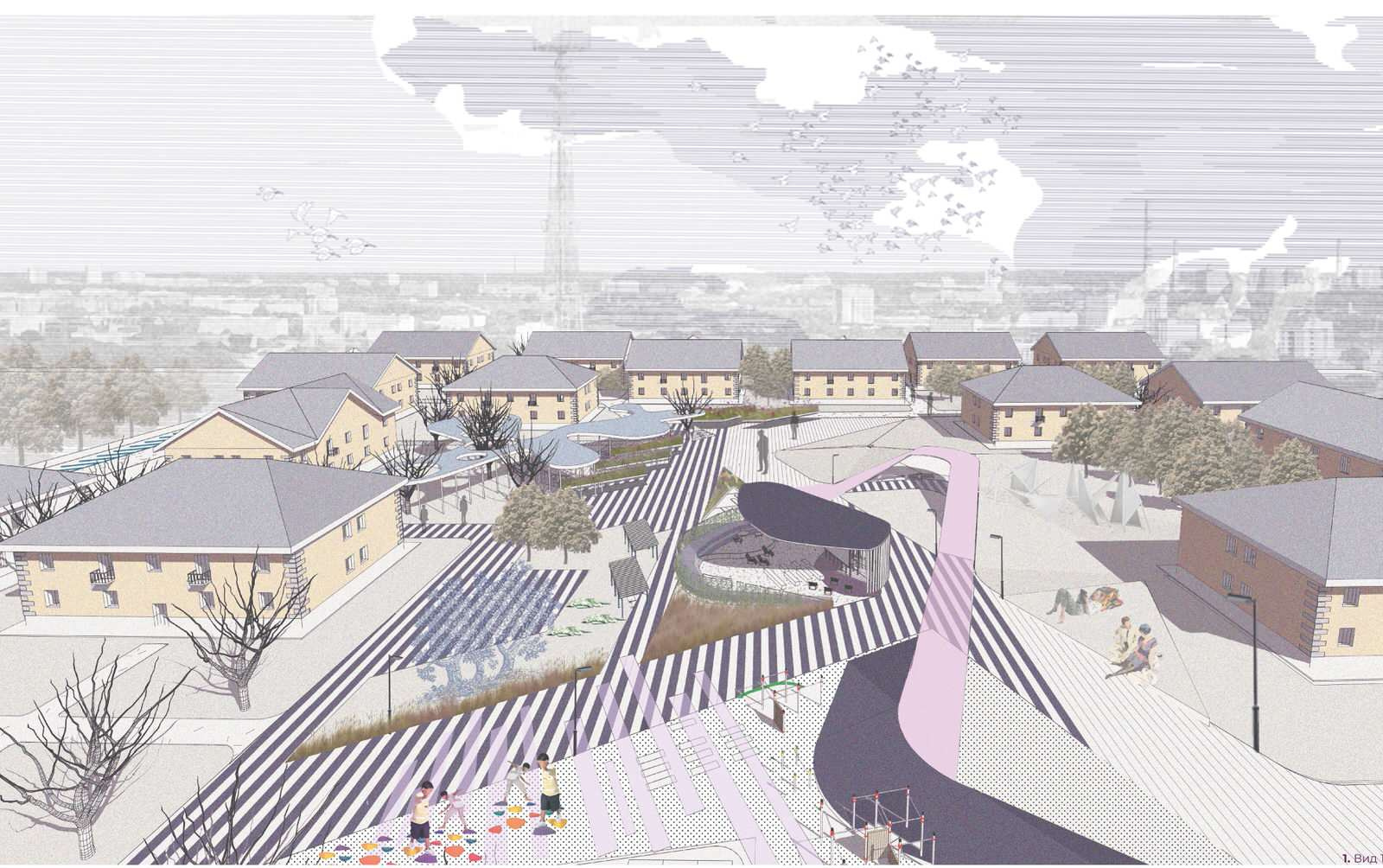 Реновация райнона г.Минска