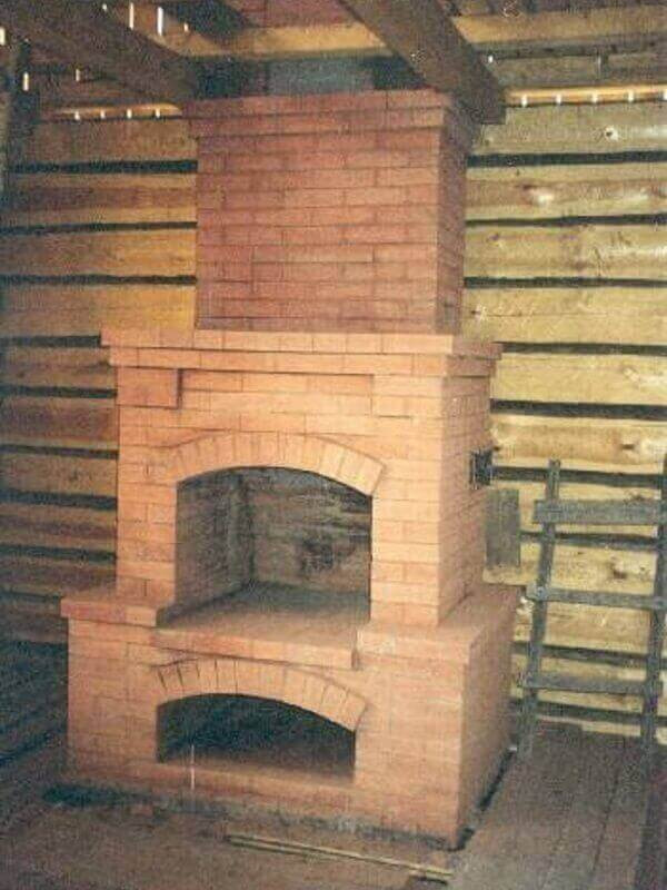 Камины из кирпича