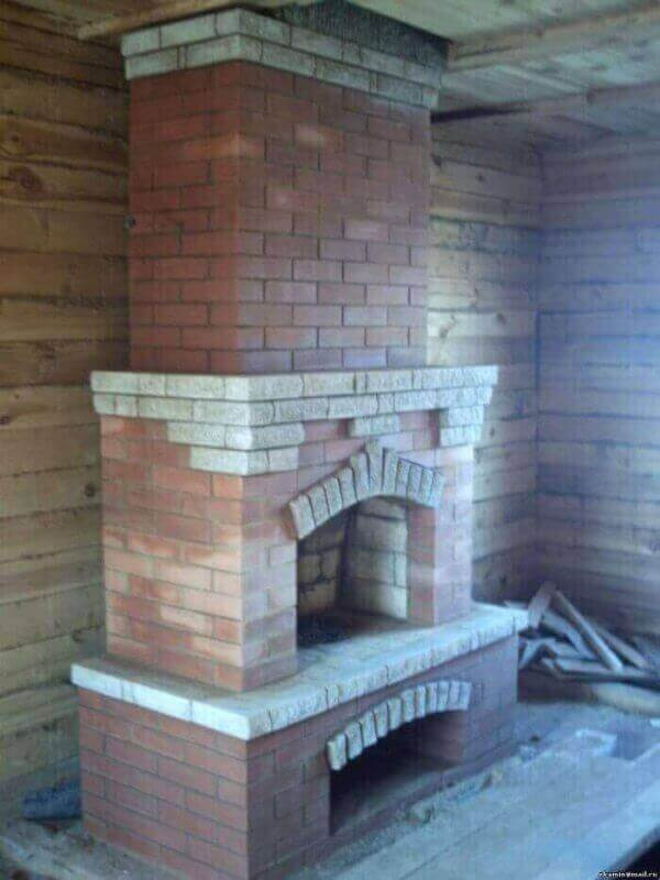 Камины из кирпича