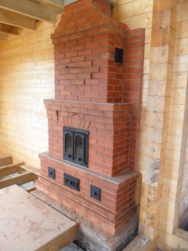 Камины из кирпича