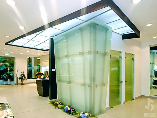 Стеклянные перегородки