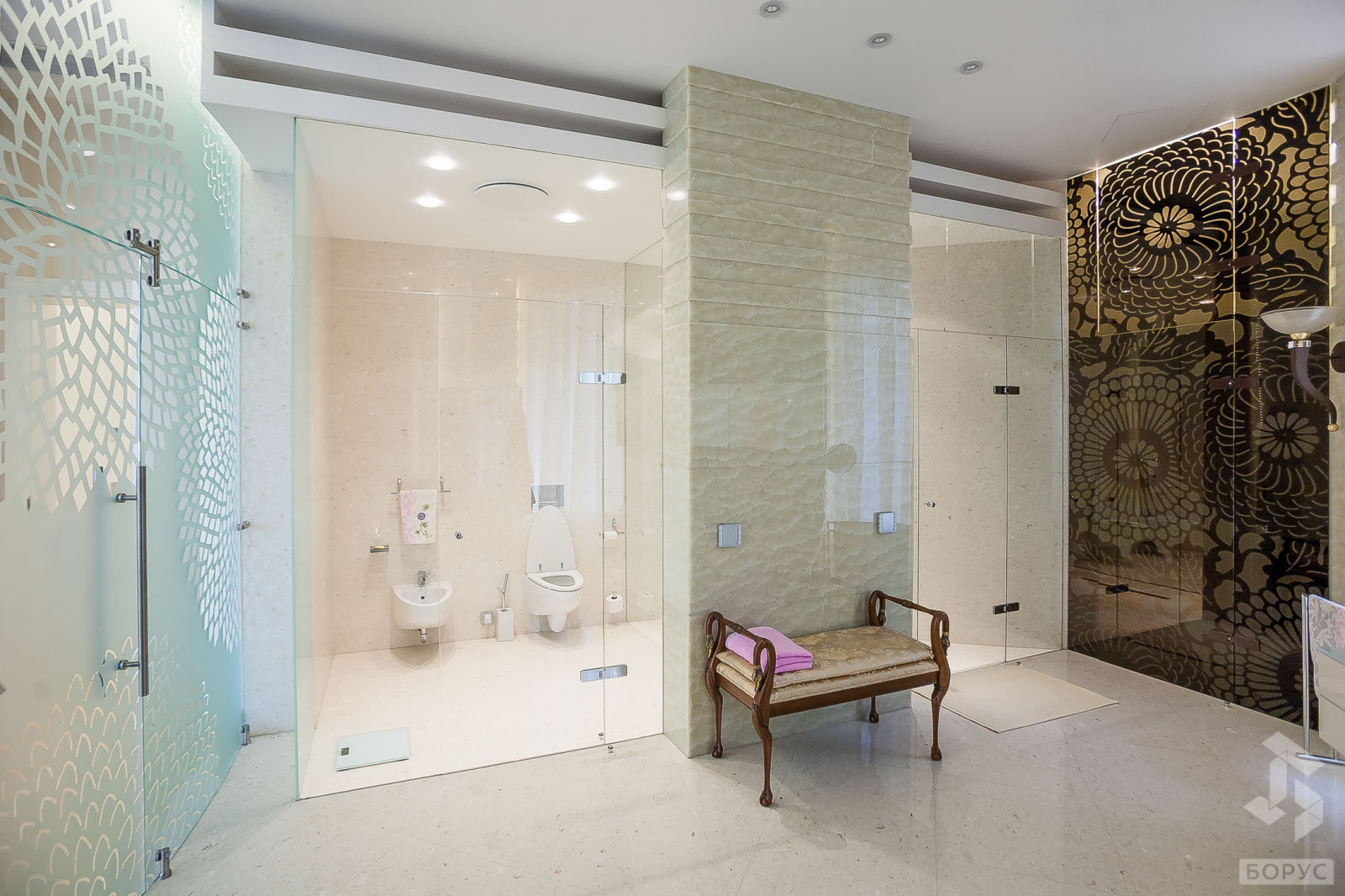 Стеклянные перегородки