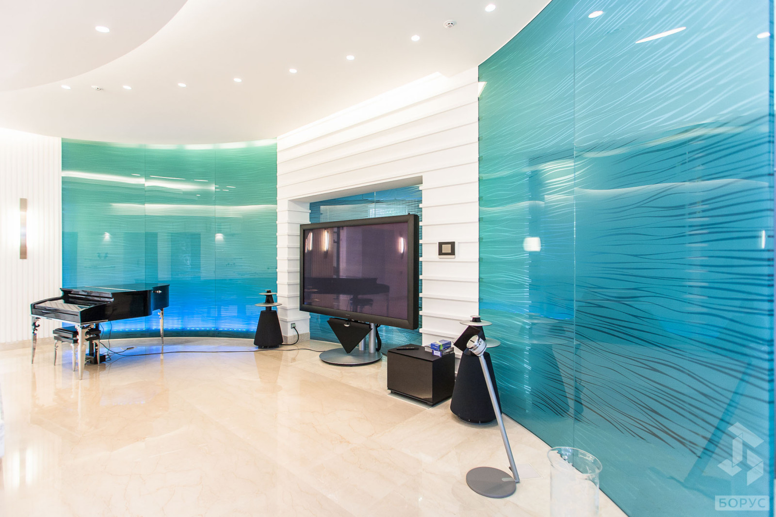 Стеклянные перегородки