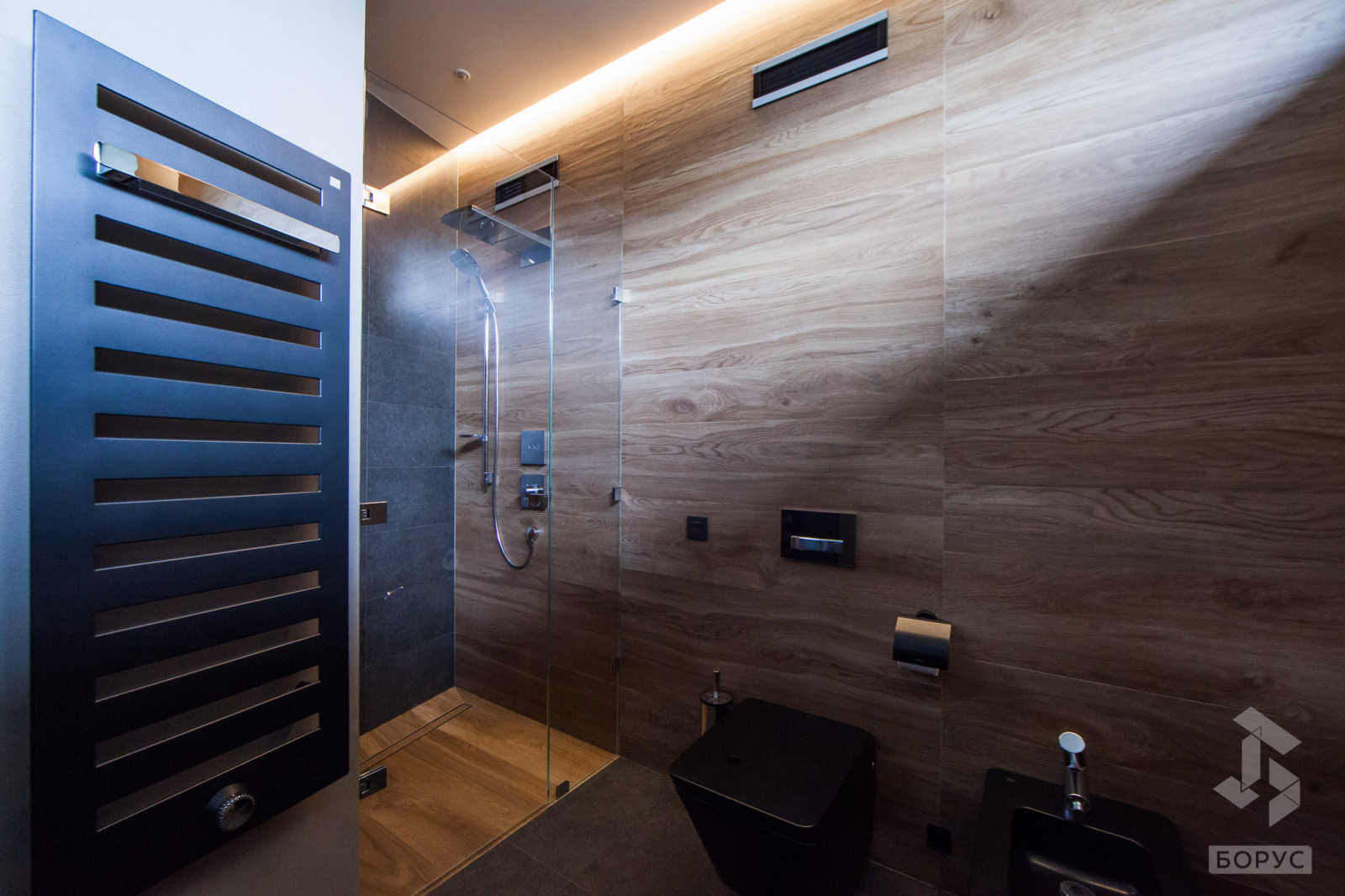 Стеклянная душевая