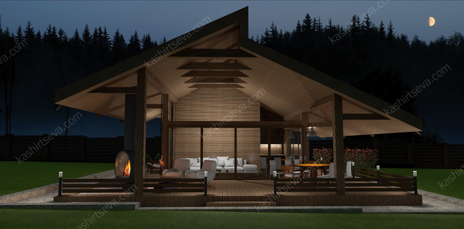 Садовый павильон в Ельне.