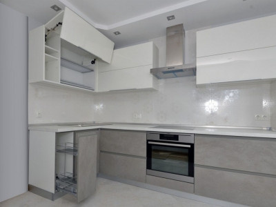 Кухня из керамики Oxide Grigio.