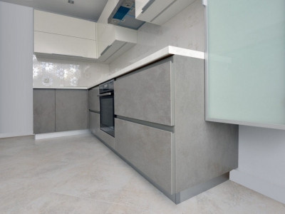 Кухня из керамики Oxide Grigio.