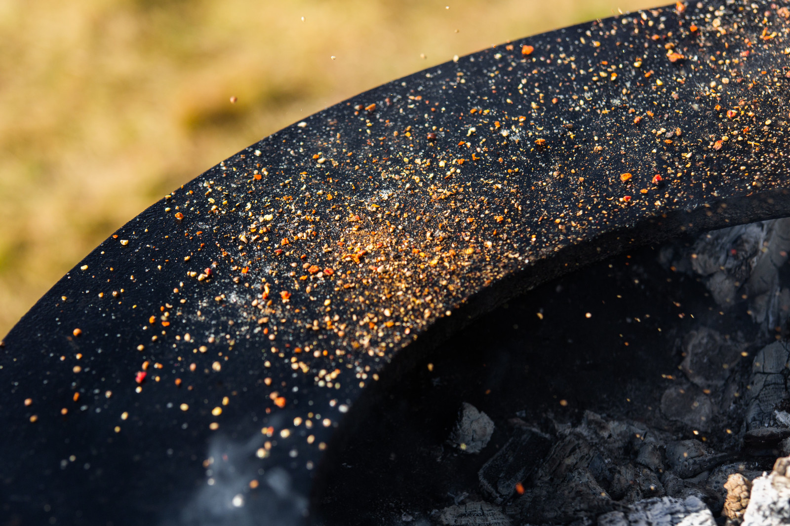 Готовим на костровых чашах