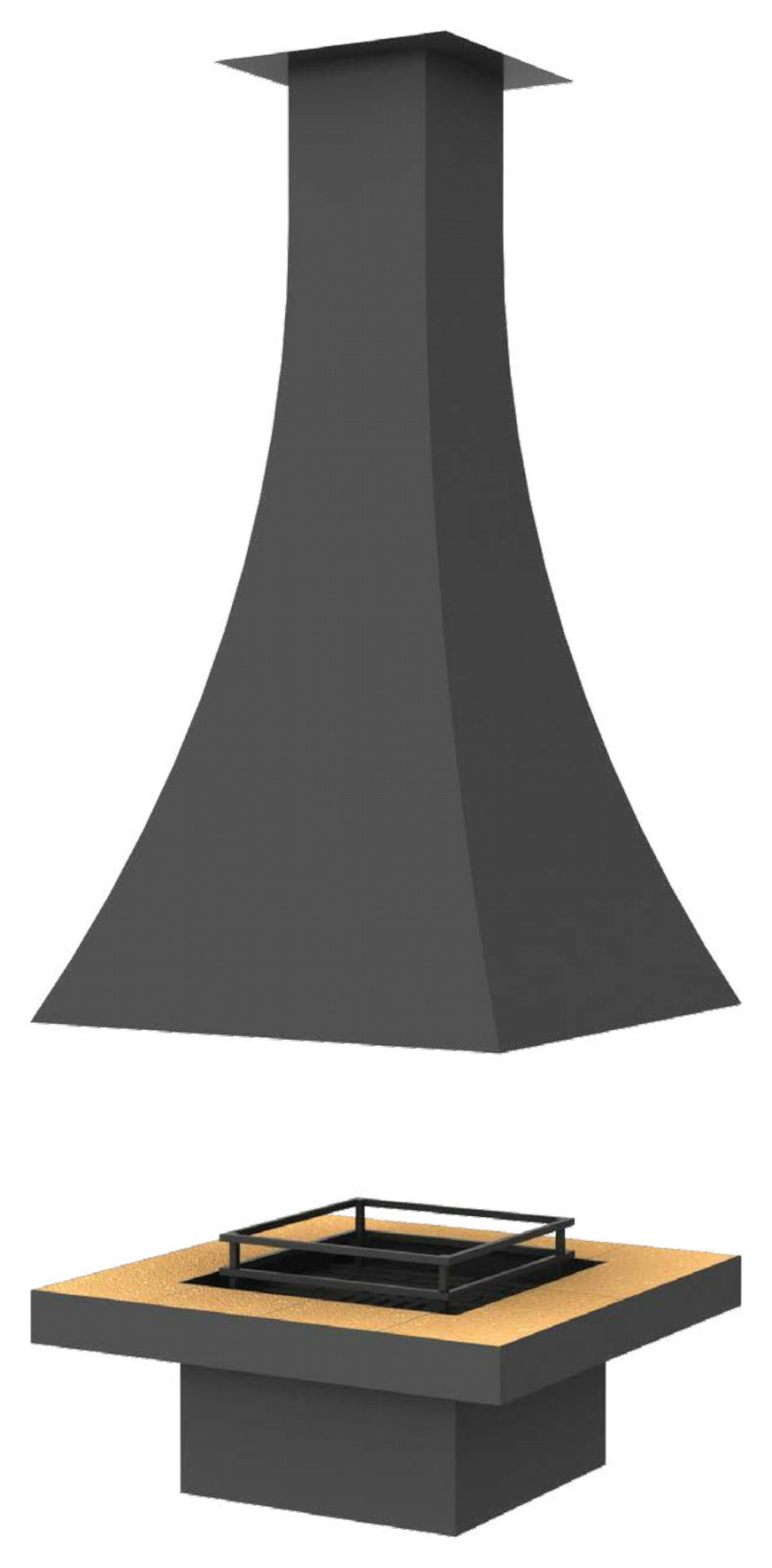 Современные камины.