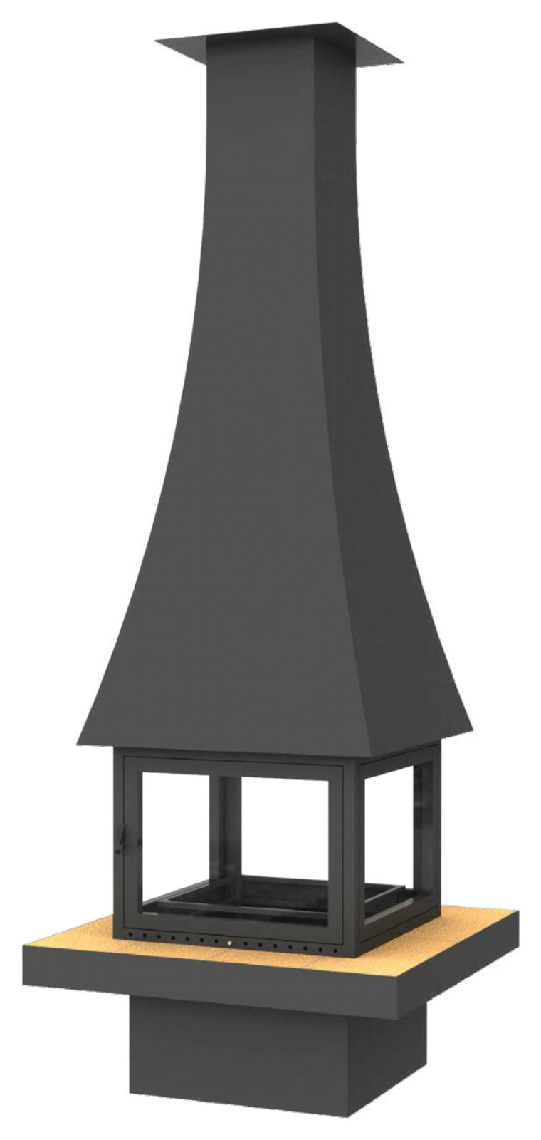 Современные камины.