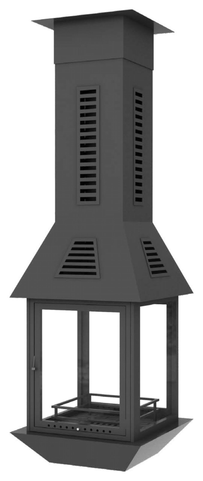 Современные камины.