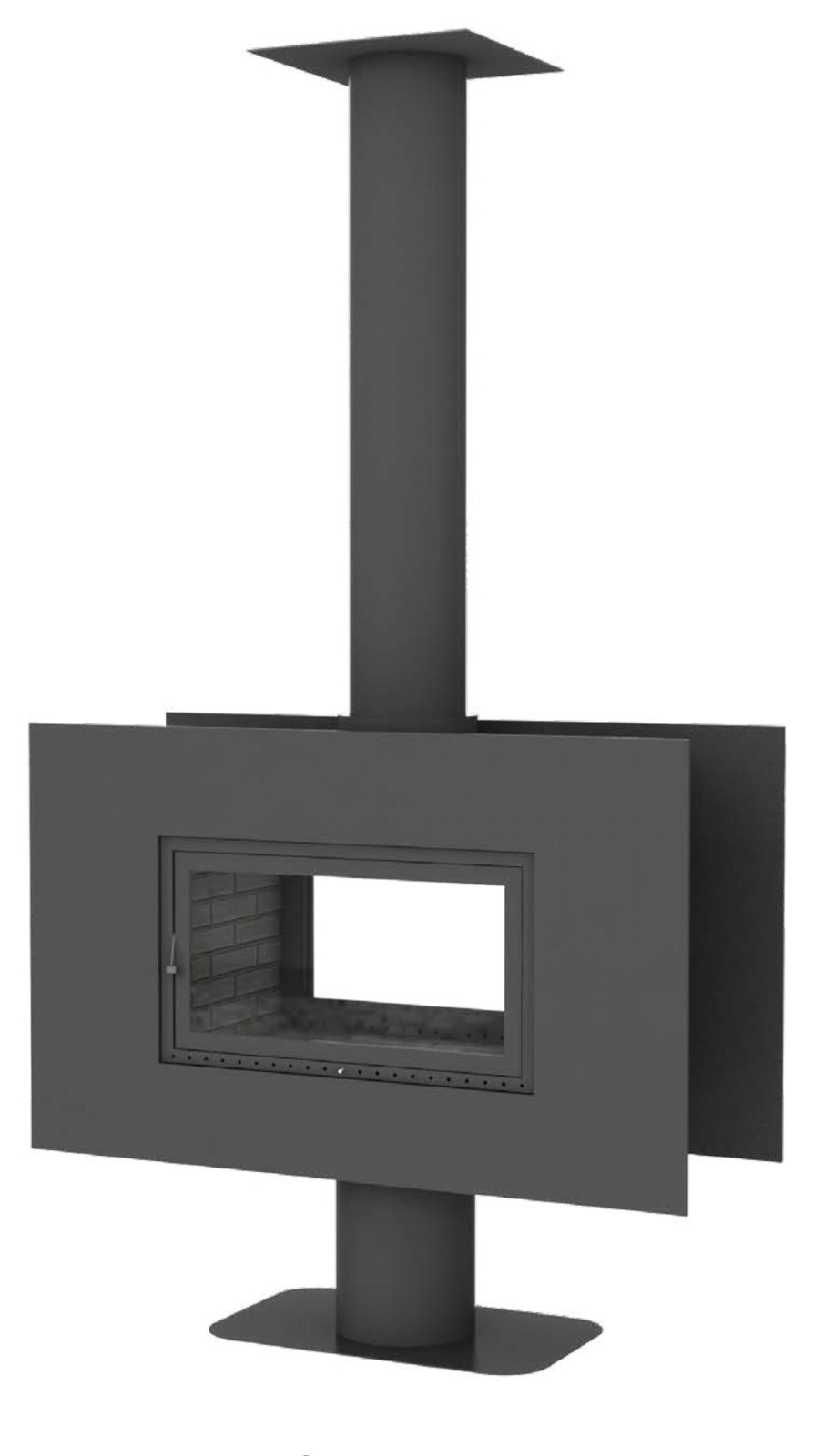 Современные камины.