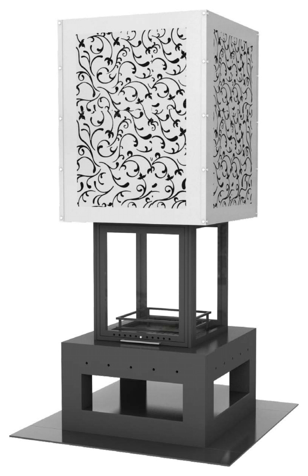 Современные камины.